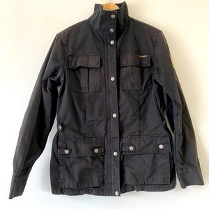 Fjallraven lite black jacket Women's size M. Good Condition